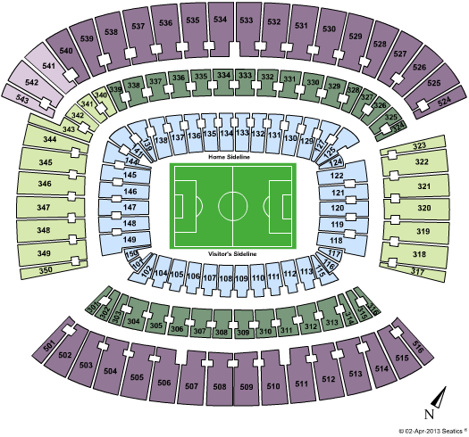FirstEnergy Stadium Seating Chart